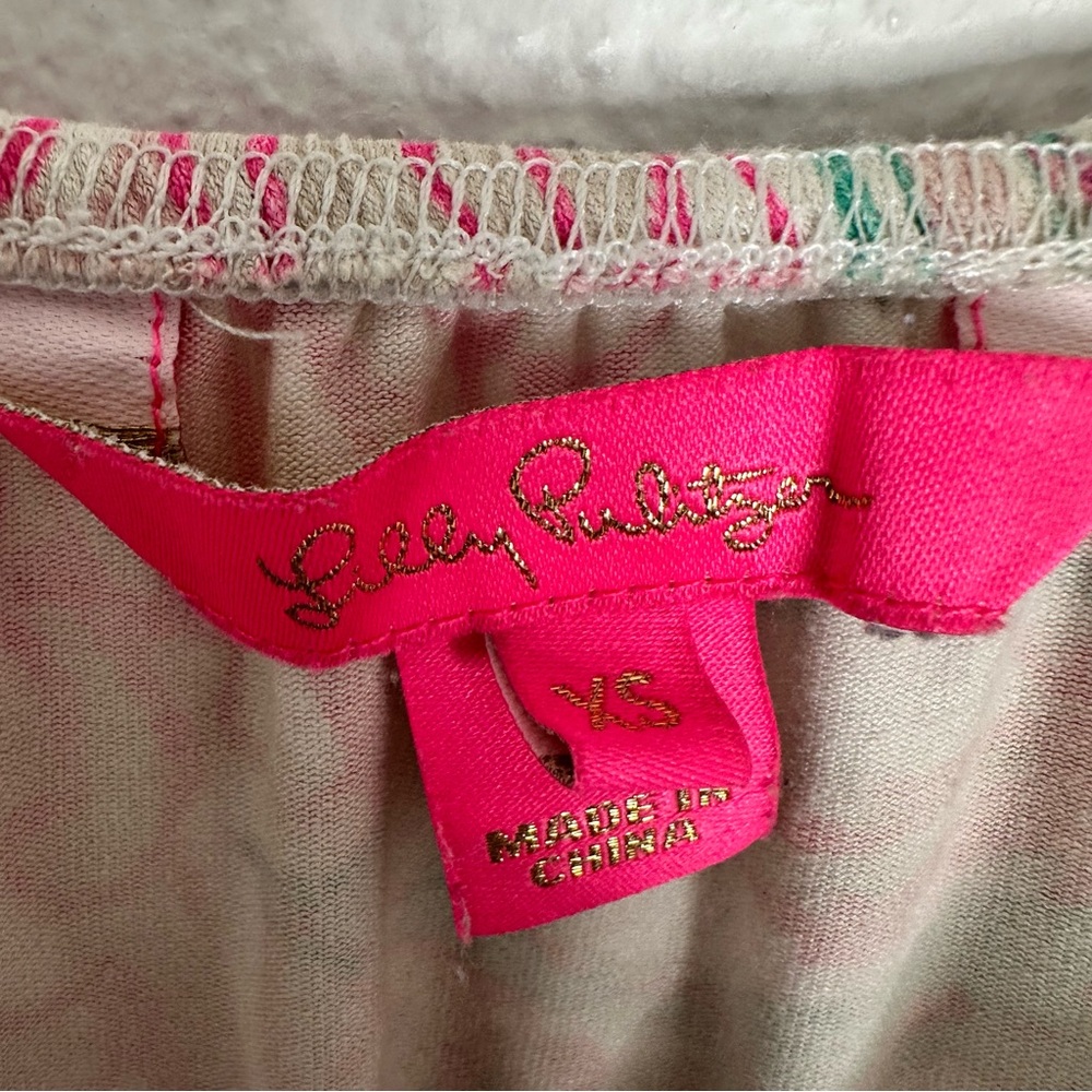 Lilly Pulitzer LANA SKORT OFF SHOULDER ROMPER; Size XS - Picture 8 of 8